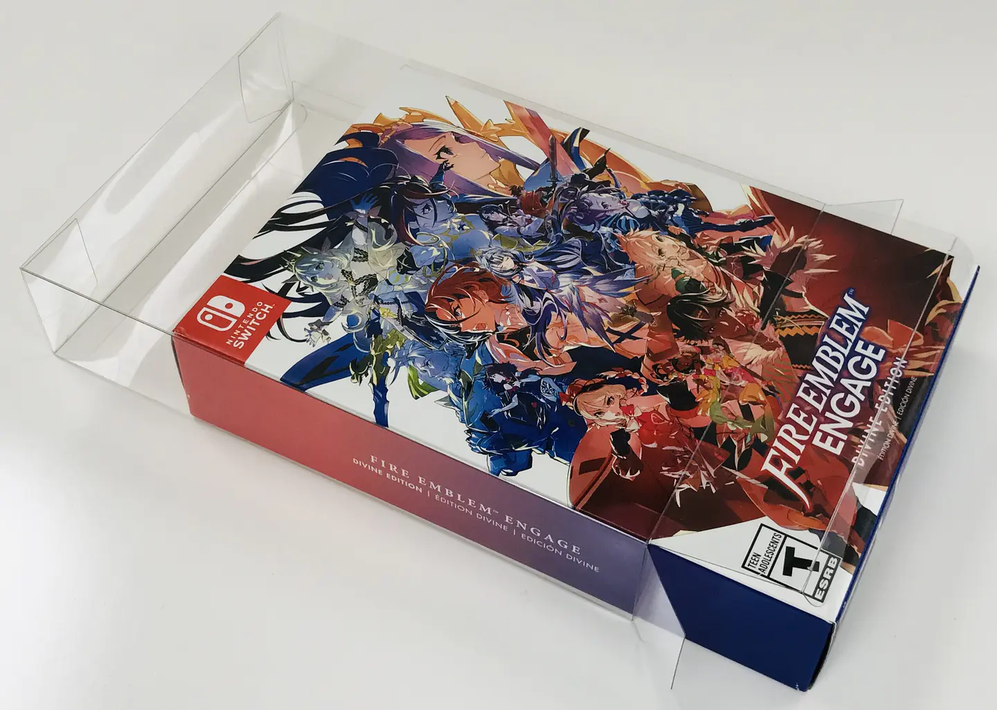 Protector PET para Caja de Juego Fire Emblem Engage Divine Edition Switch 1