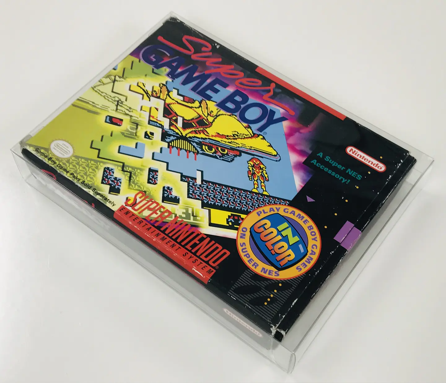 Protector PET para Juego Completo Super GameBoy CIB 1