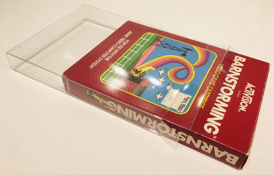 Protector PET para Juego Completo Atari 2600 / 5200 / 7800 / Short Intellivision CIB 1
