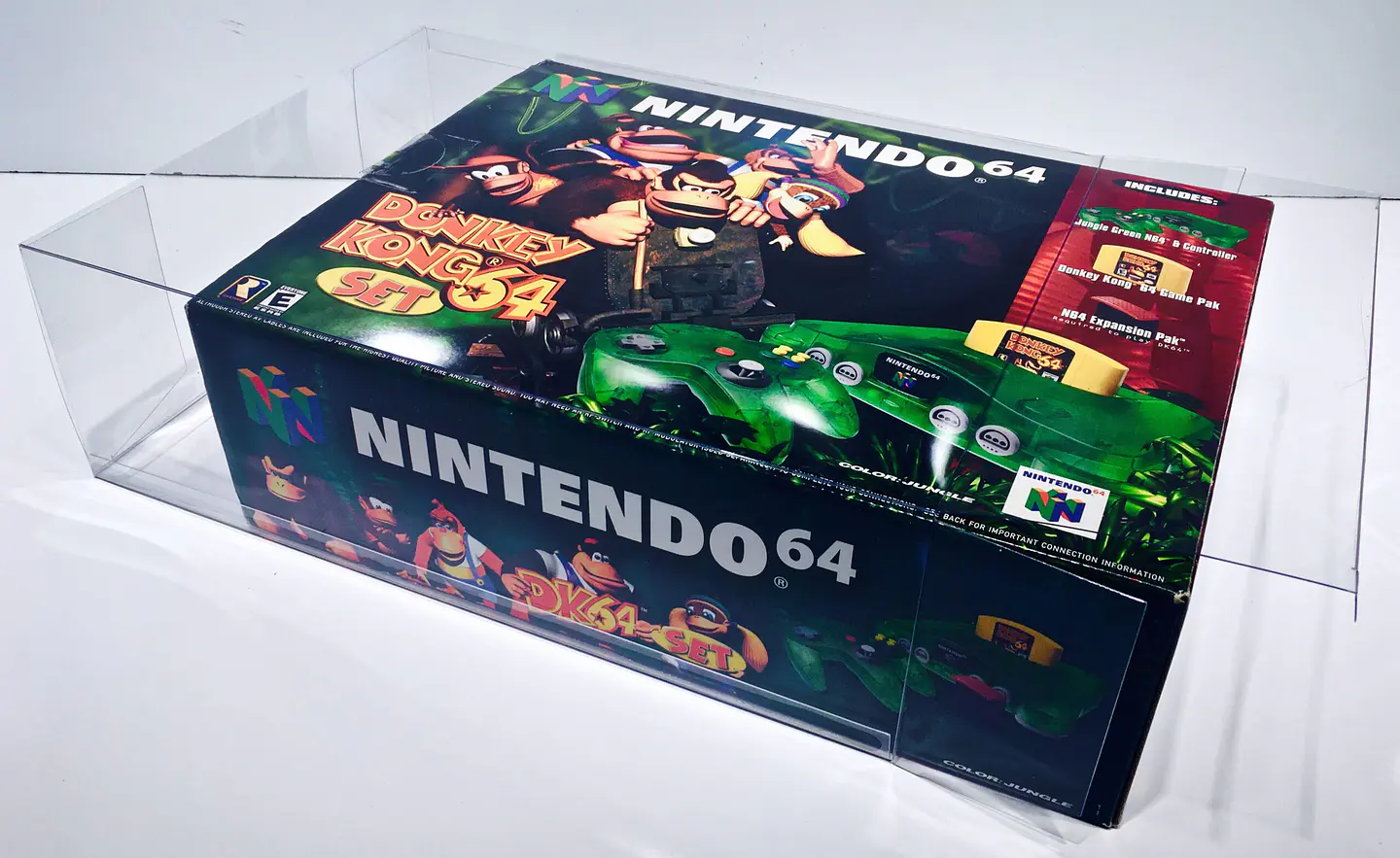 Protector PET para Caja de Consola Donkey Kong Set 64 1