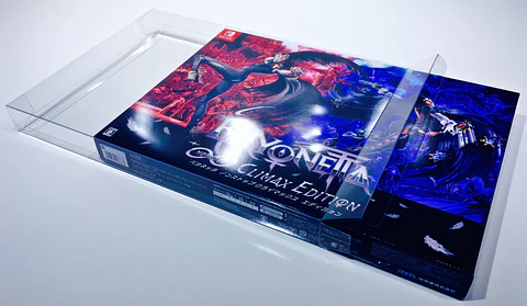 Protector PET para Caja de Juego Bayonetta Climax Edition Switch
