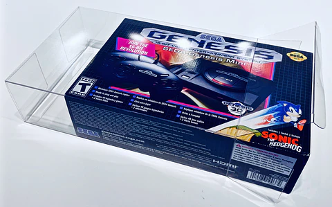 Protector PET para Caja de Consola Sega Genesis Mini