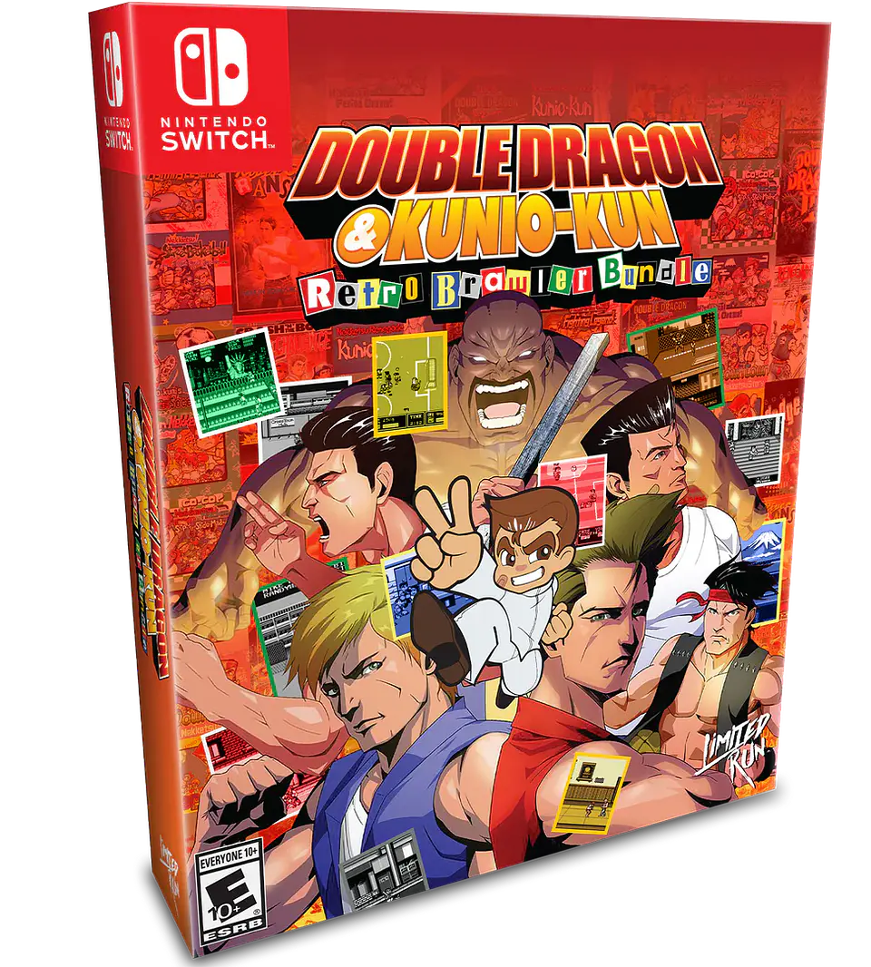 Double Dragon & Kunio-Kun Retro Brawler Bundle Classic Edition Limited Run Games 1
