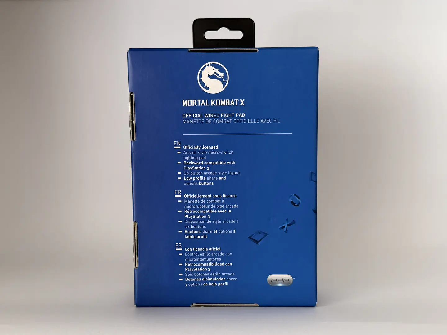 Control alámbrico Wired Fight Pad Mortal Kombat X para PS4 / PS3 2