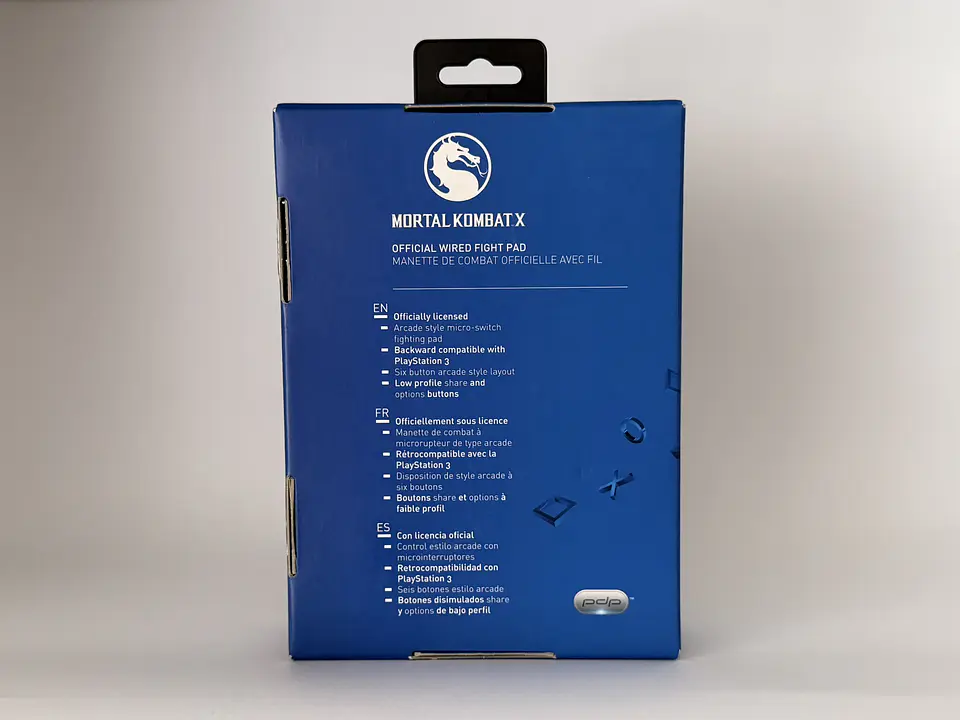 Control alámbrico Wired Fight Pad Mortal Kombat X para PS4 / PS3 2