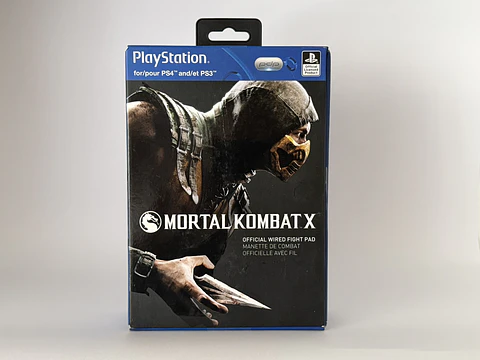 Control alámbrico Wired Fight Pad Mortal Kombat X para PS4 / PS3