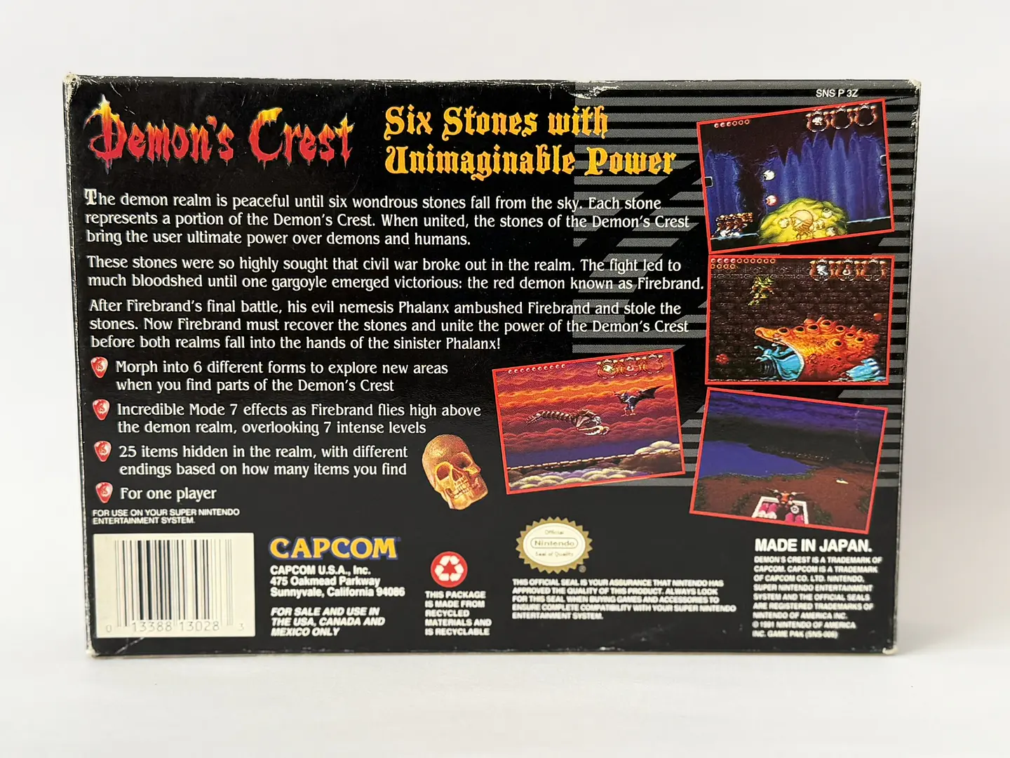 Demon’s Crest SNES (G + B + M + I) 5