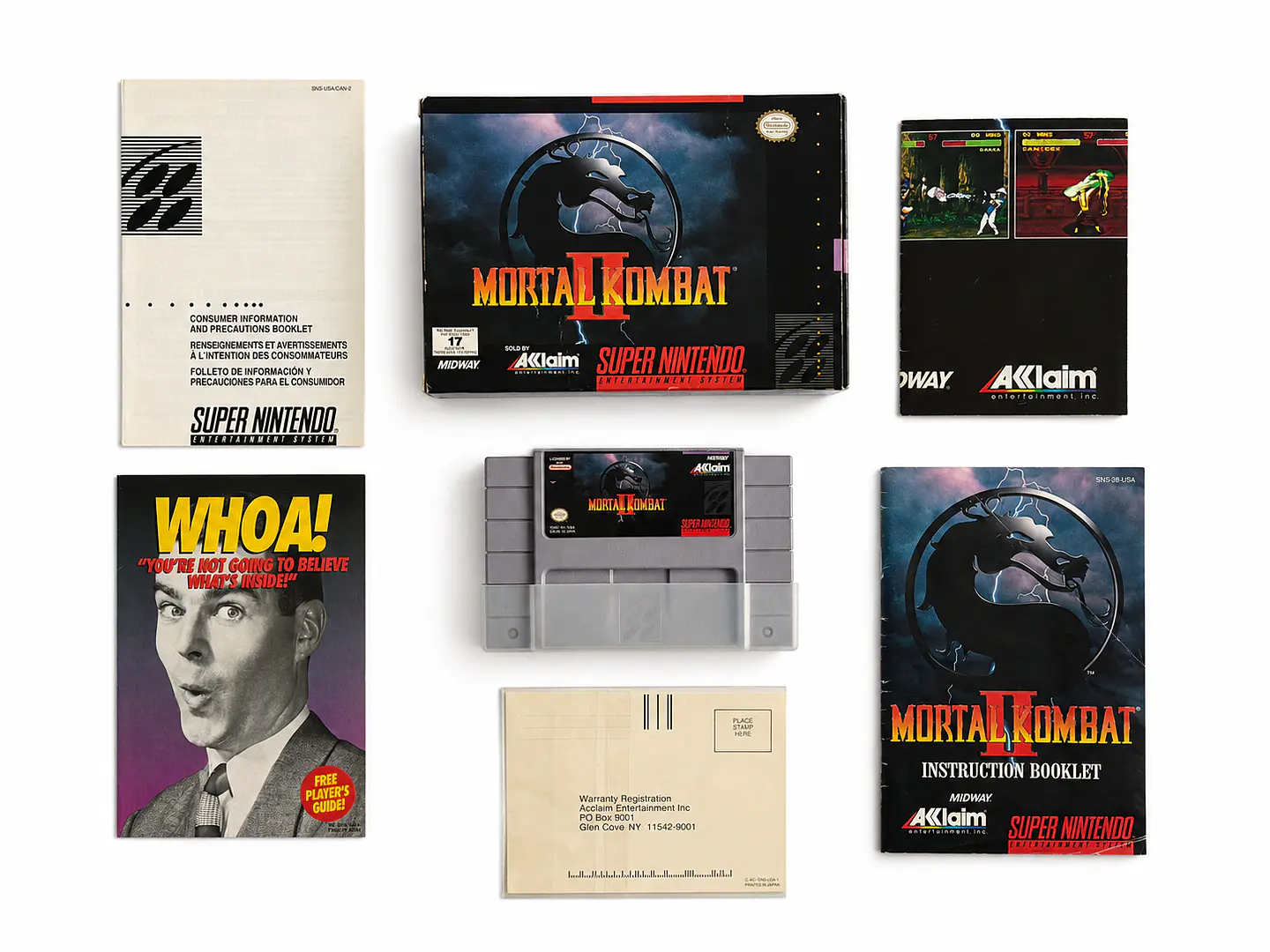 Mortal Kombat II SNES Full CIB 2