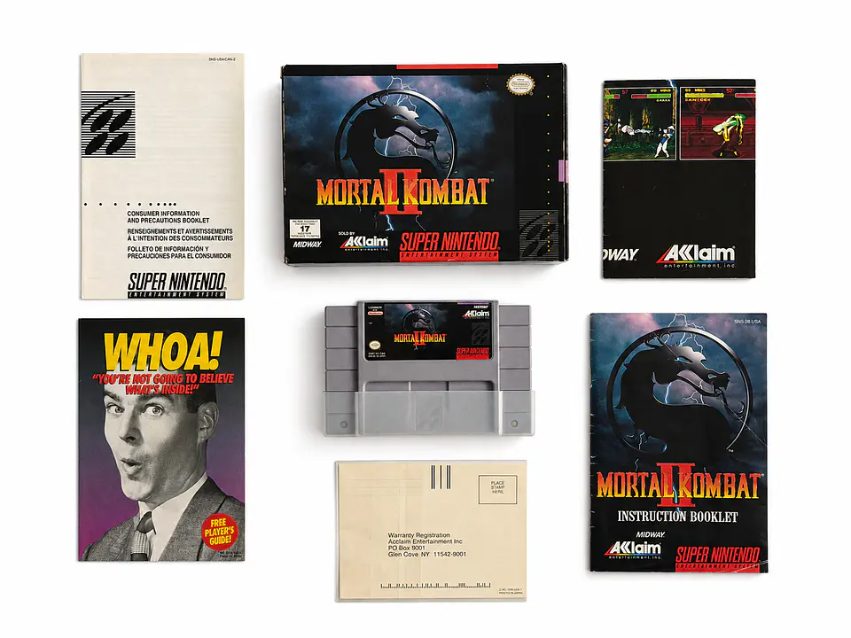 Mortal Kombat II SNES Full CIB 2