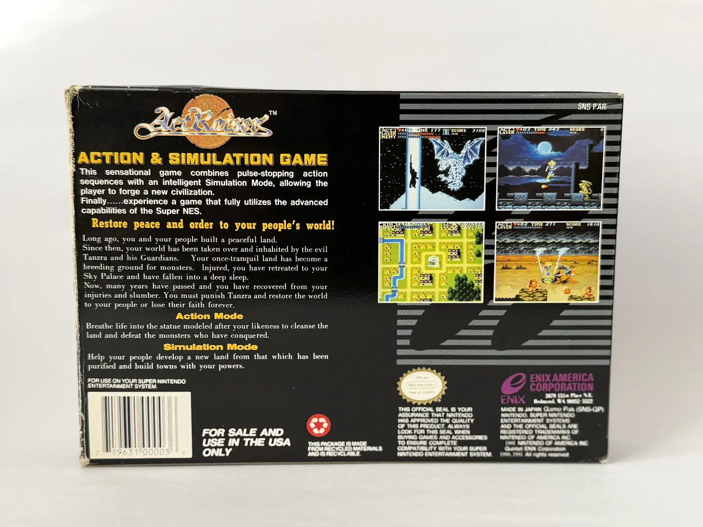 ActRaiser SNES (G + B + M) 4
