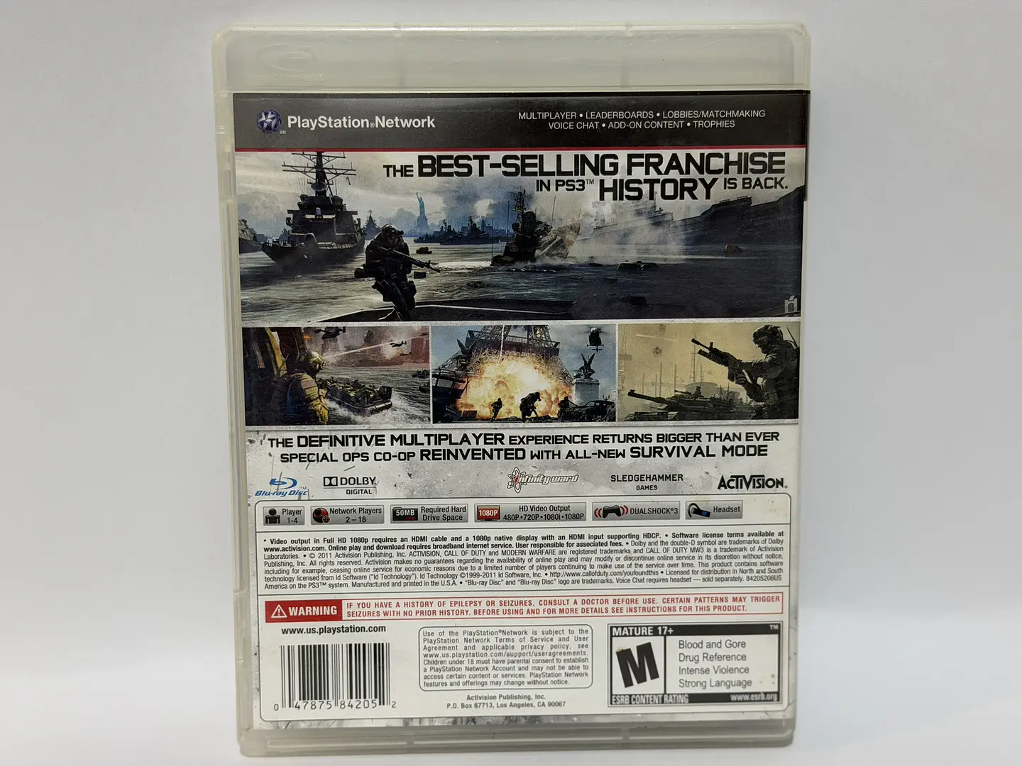 Call Of Duty Moderm Warfare 3 2