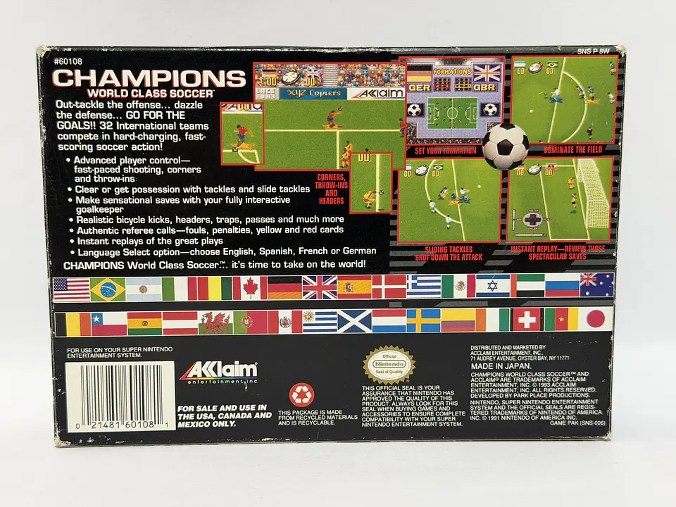 Champions World Class Soccer (G + B + M + I + P) 8