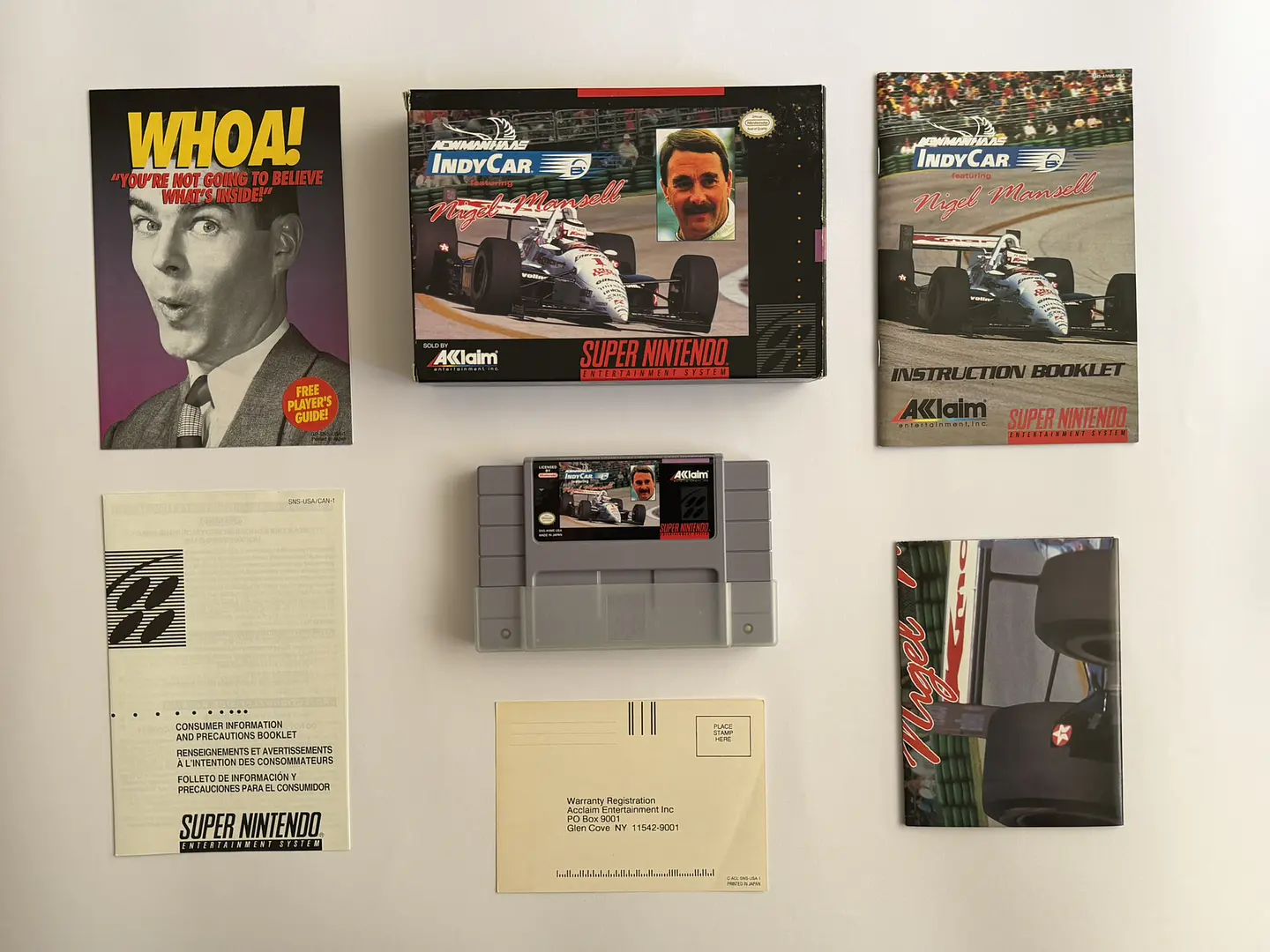 Newman Hass Indy Car Racing Full CIB 2
