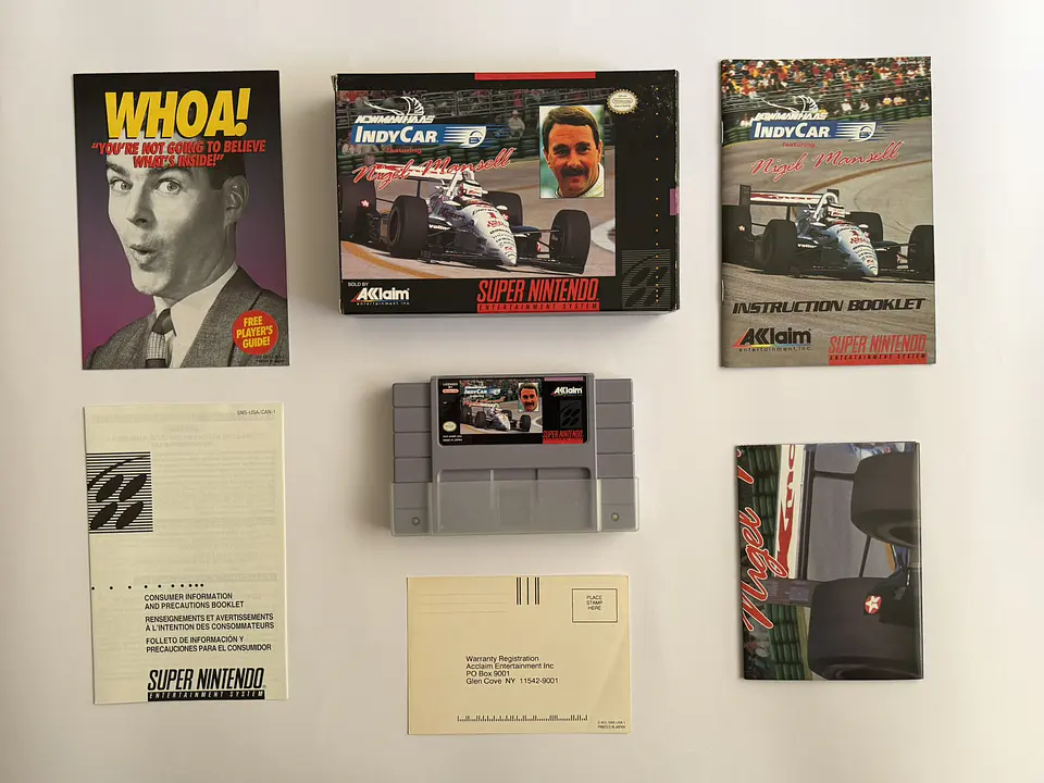 Newman Hass Indy Car Racing Full CIB 2