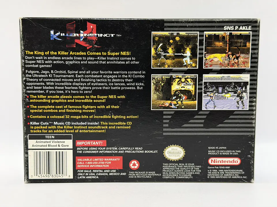 Killer Instinct Full CIB 10