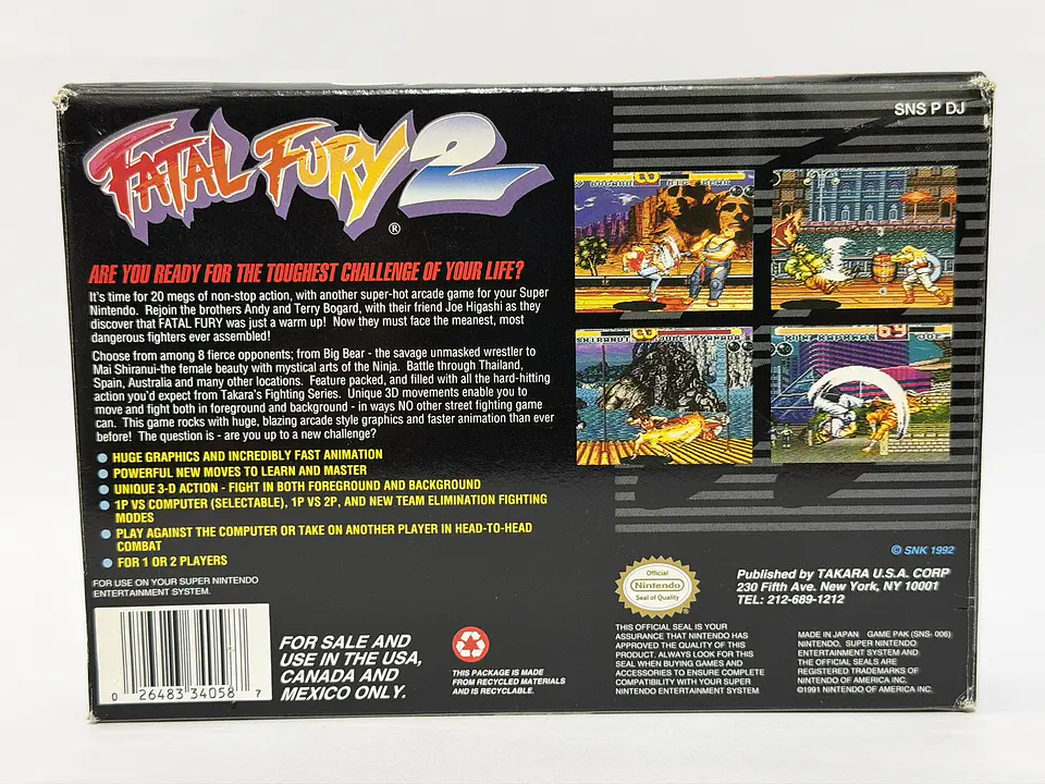 Fatal Fury 2 (G + B + M) 6