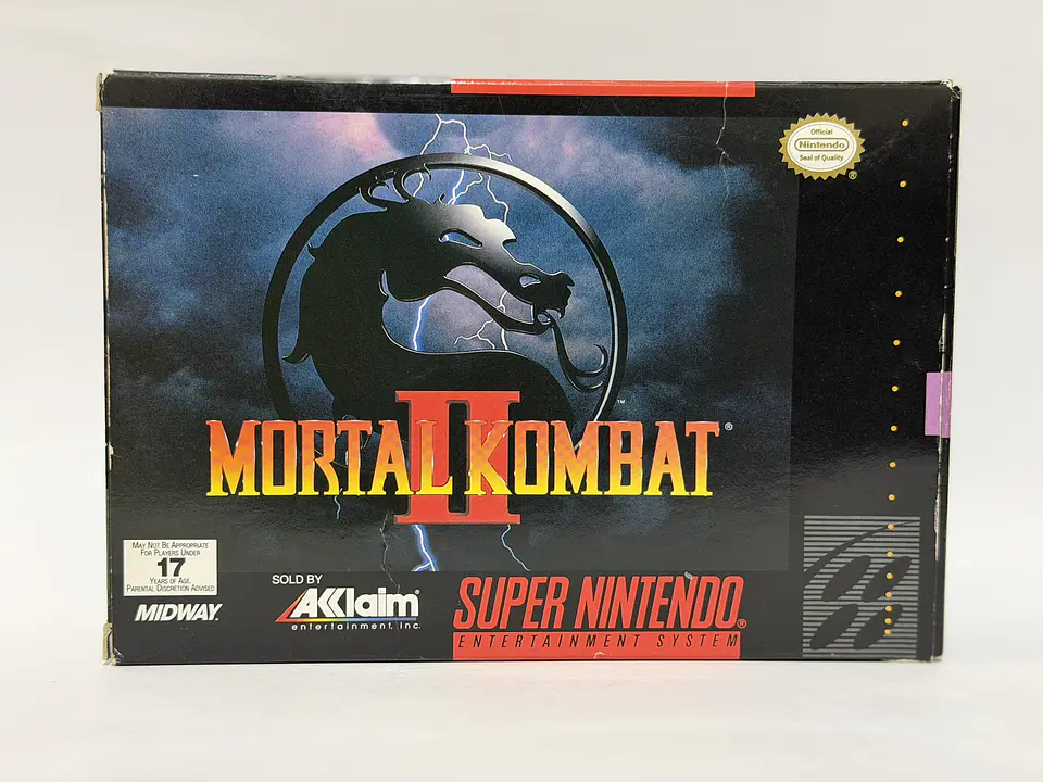 Mortal Kombat II SNES Full CIB 1