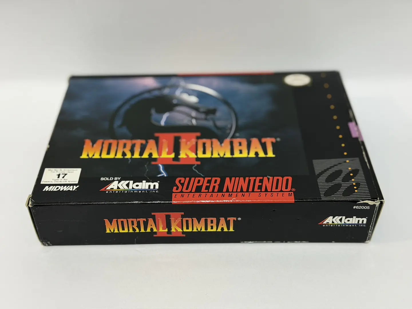 Mortal Kombat II SNES Full CIB 10