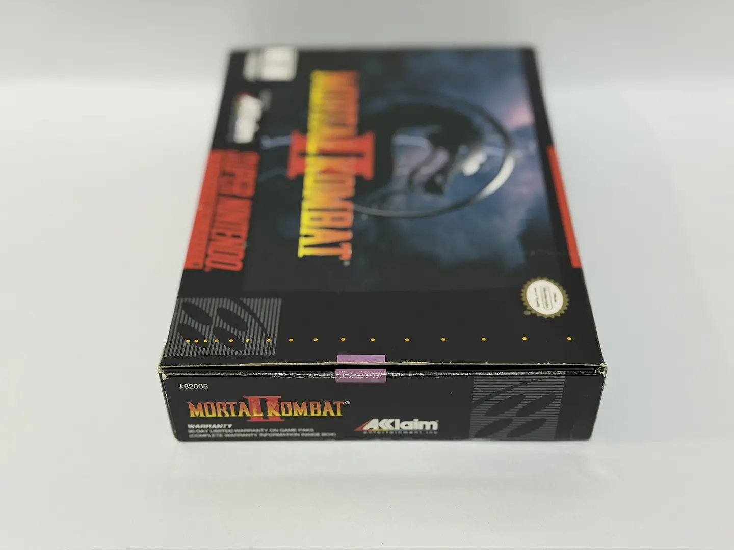 Mortal Kombat II SNES Full CIB 9