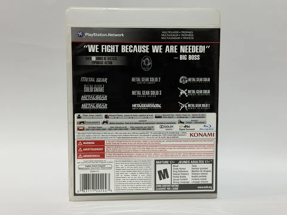 Metal Gear Solid The Legacy Collection 2