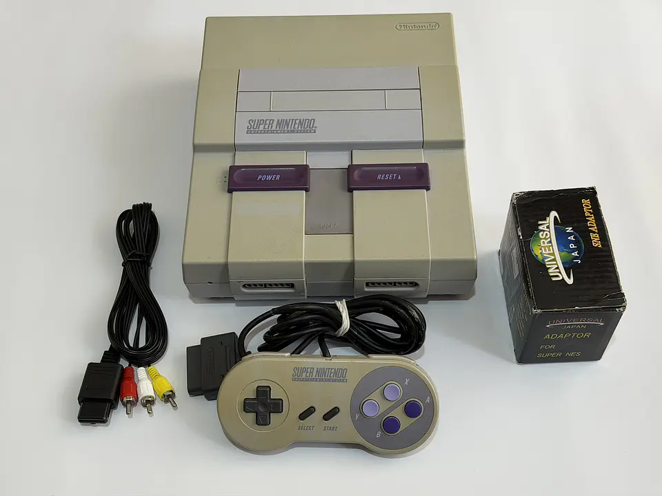 Consola Super Nintendo FAT 1