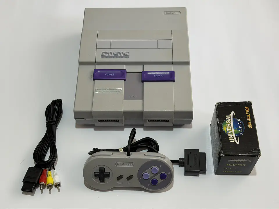 Consola Super Nintendo FAT 1