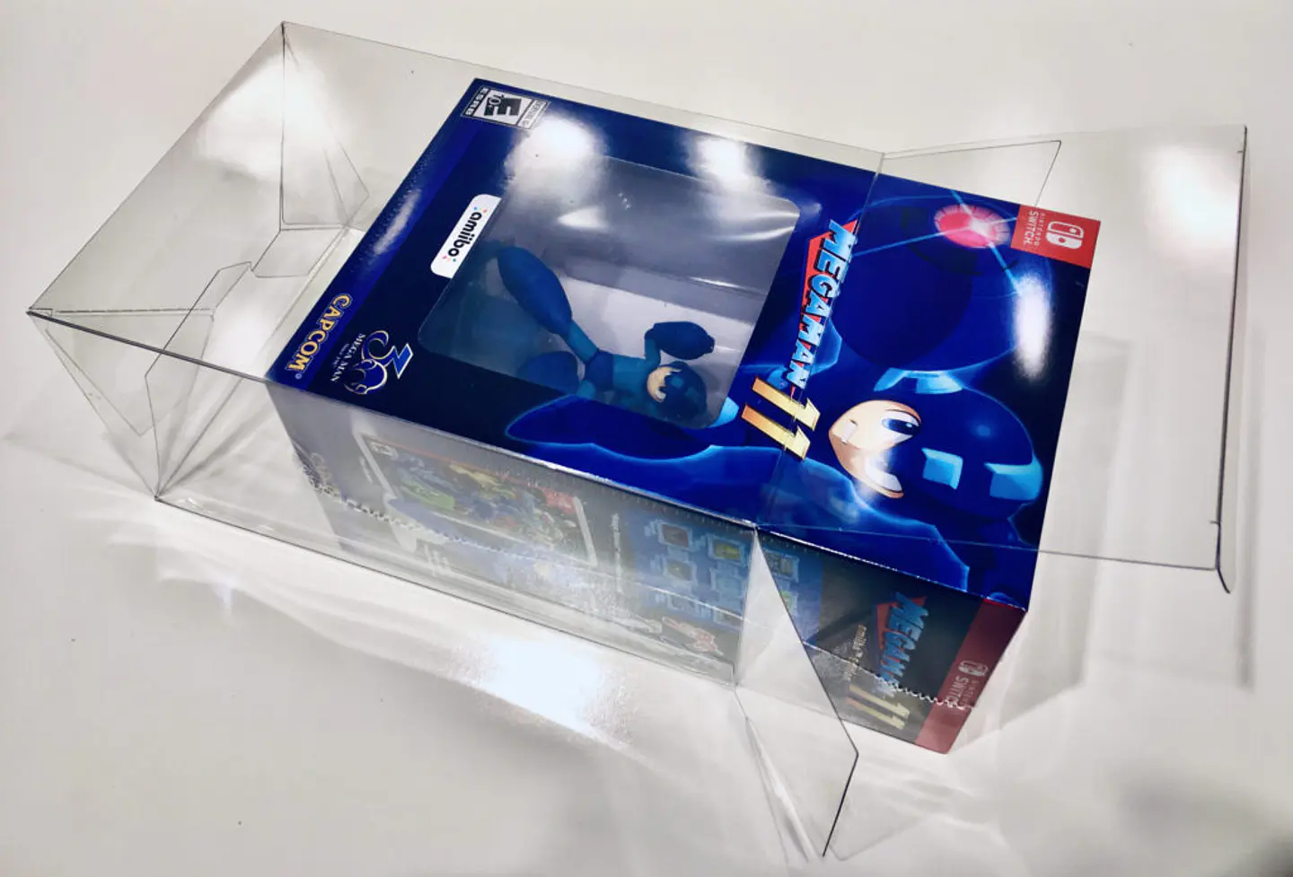 Protector PET para Caja de Juego Mega Man 11 Nintendo Switch 1