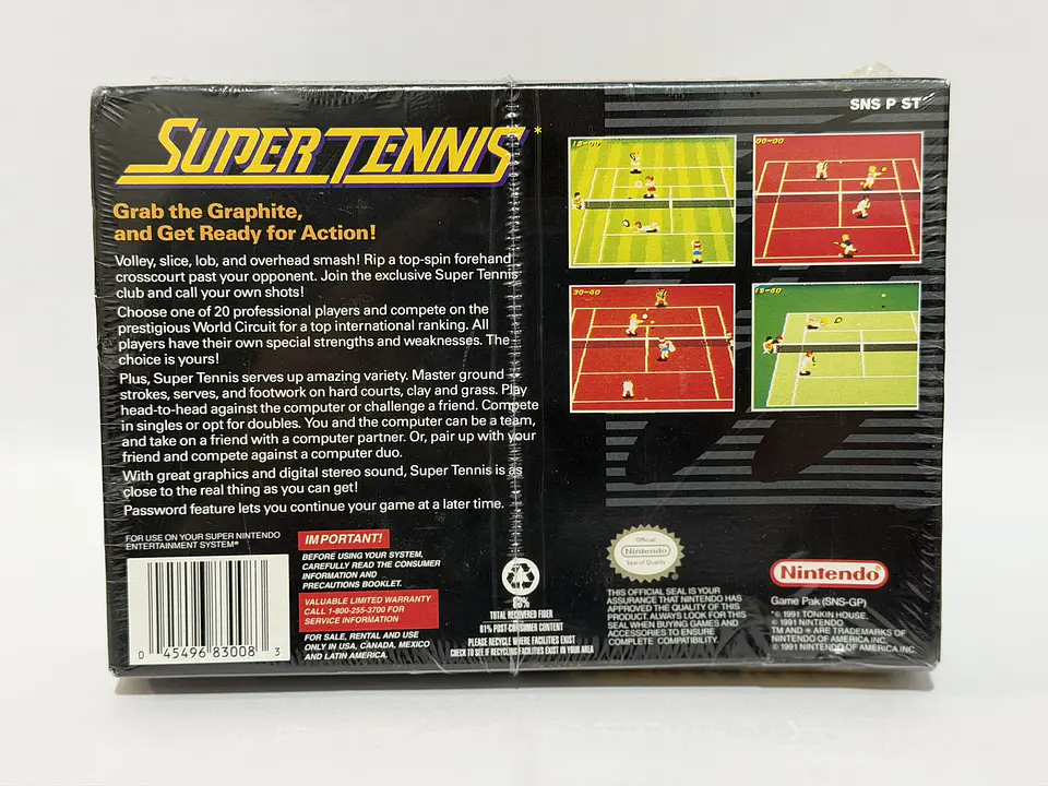 Super Tennis Sellado de Fábrica 2