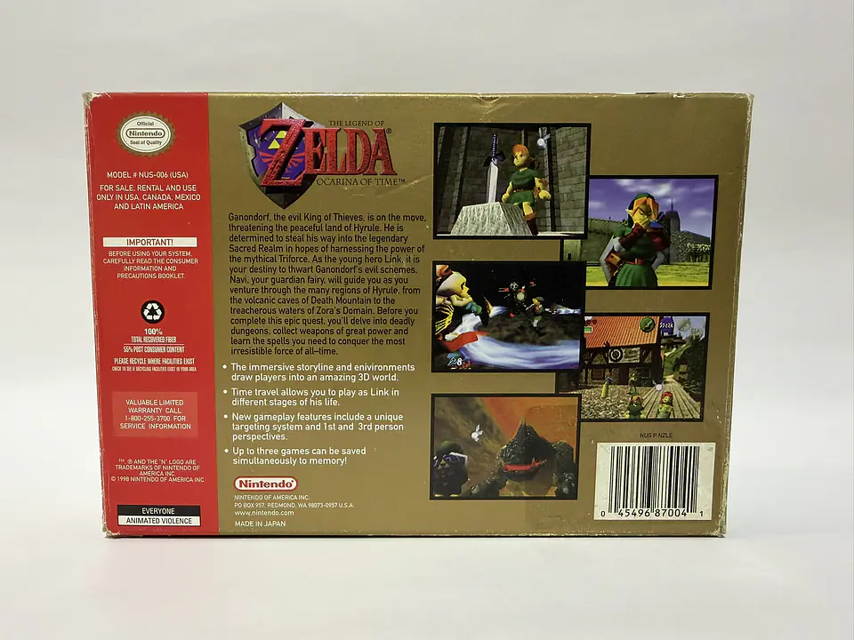 The Legend Of Zelda: Ocarina Of Time (G + B + M) 5
