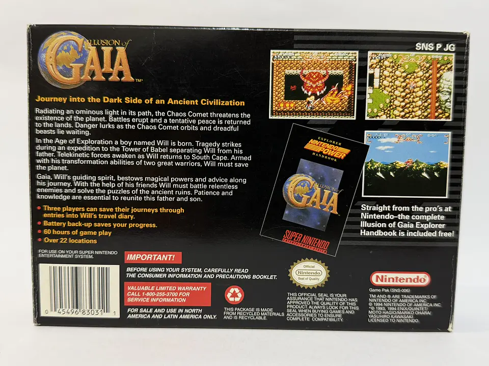 Illusion Of Gaia (G + B + M + P) 12