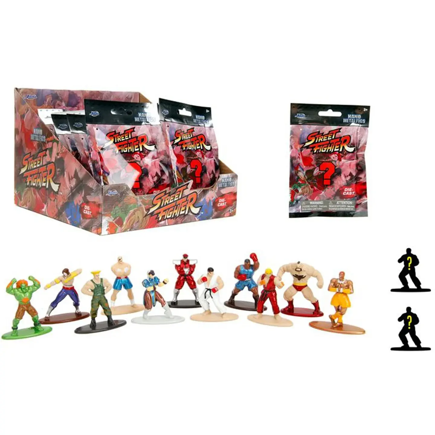 Street Fighter II Nano MetalFigs Blind 1