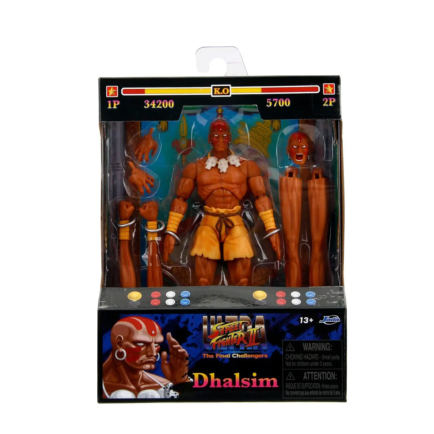 Ultra Street Fighter II Dhalsim Figura de Acción 15 cm 3