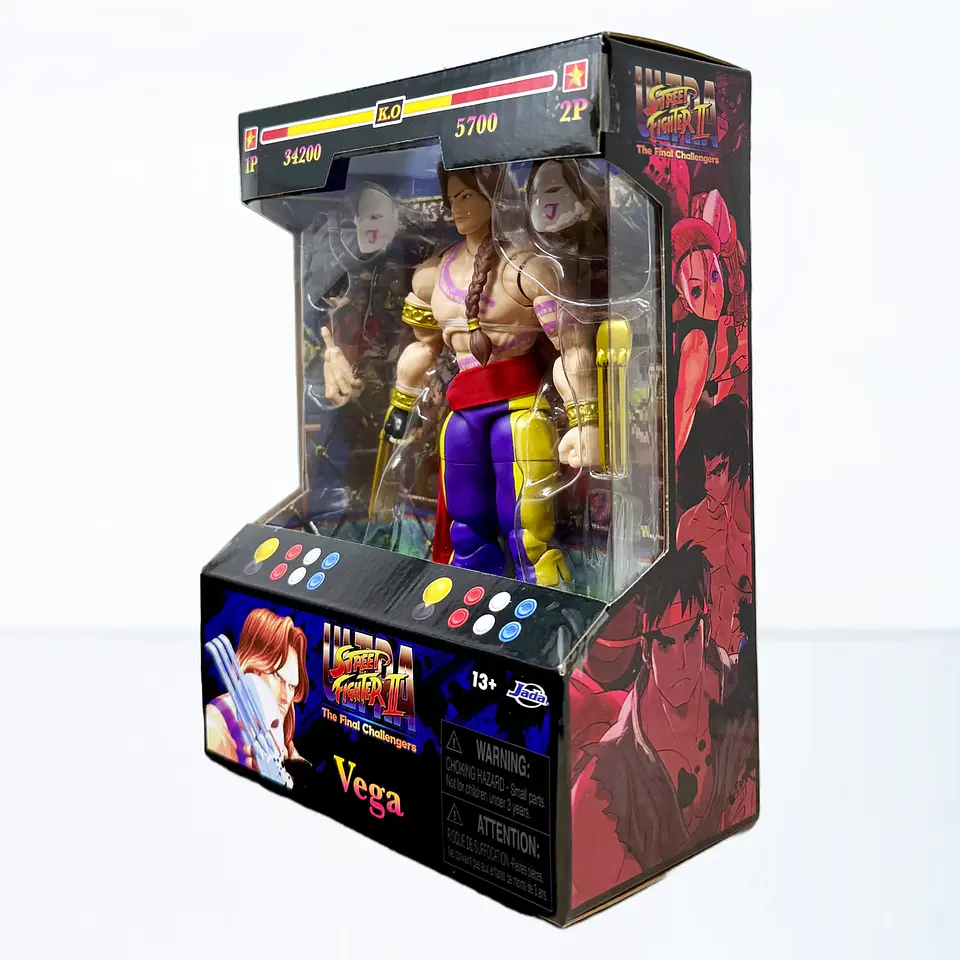 Ultra Street Fighter II Vega Figura de Acción 15 cm 2