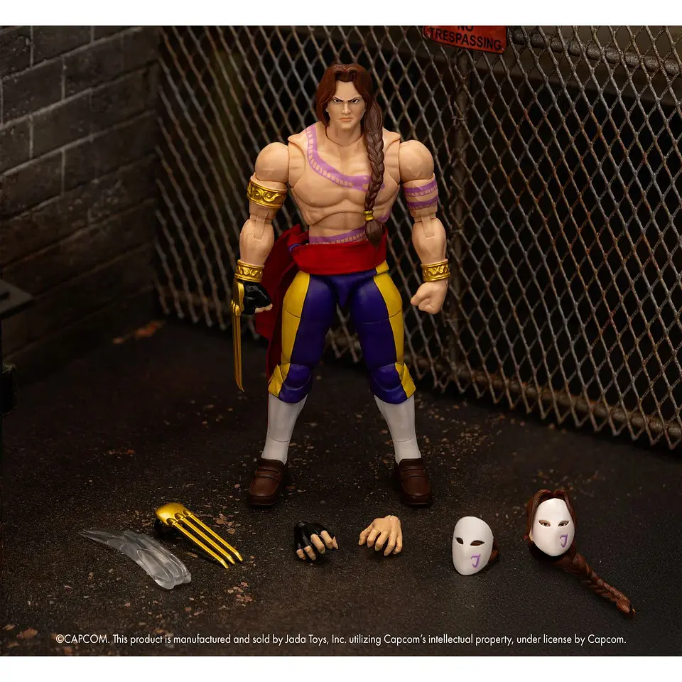 Ultra Street Fighter II Vega Figura de Acción 15 cm 3