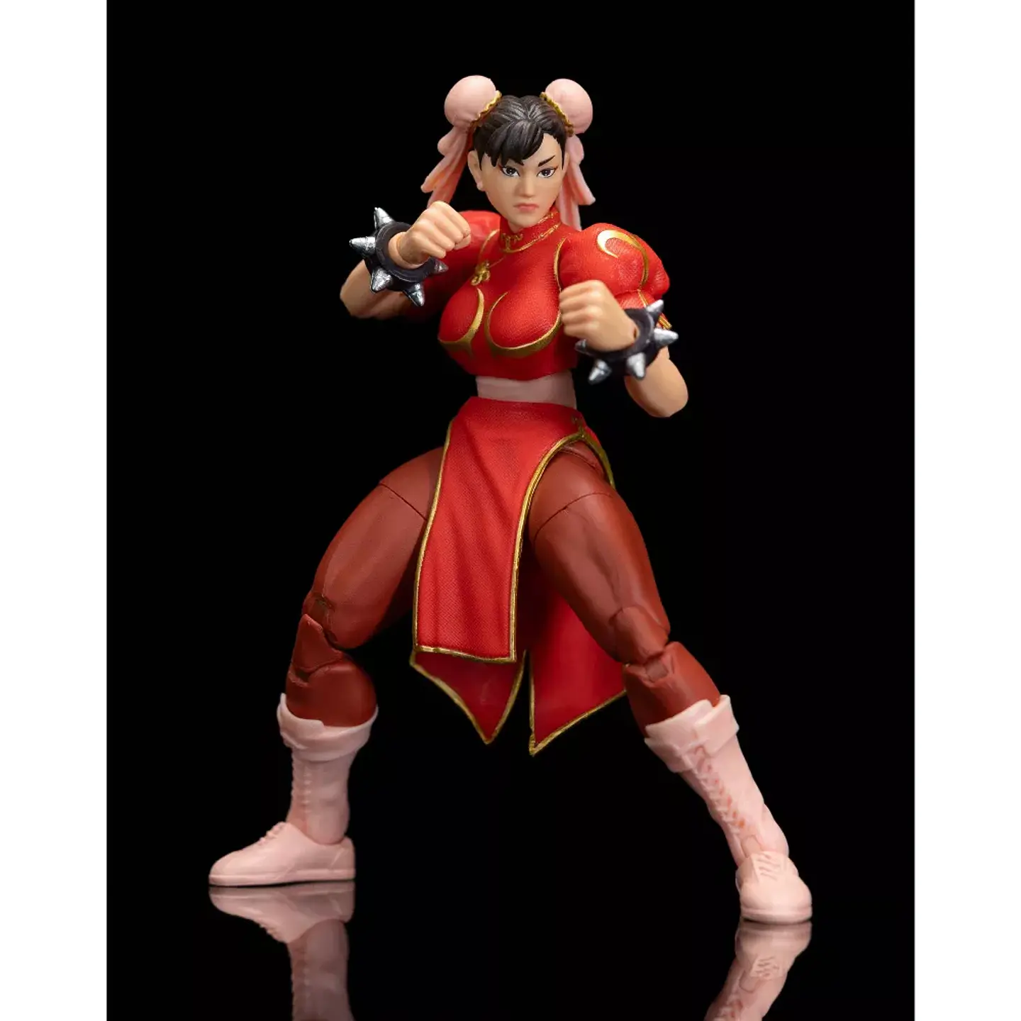 Ultra Street Fighter II Chun-Li Player 2 Red Target Exclusive Figura de Acción 15 cm 4