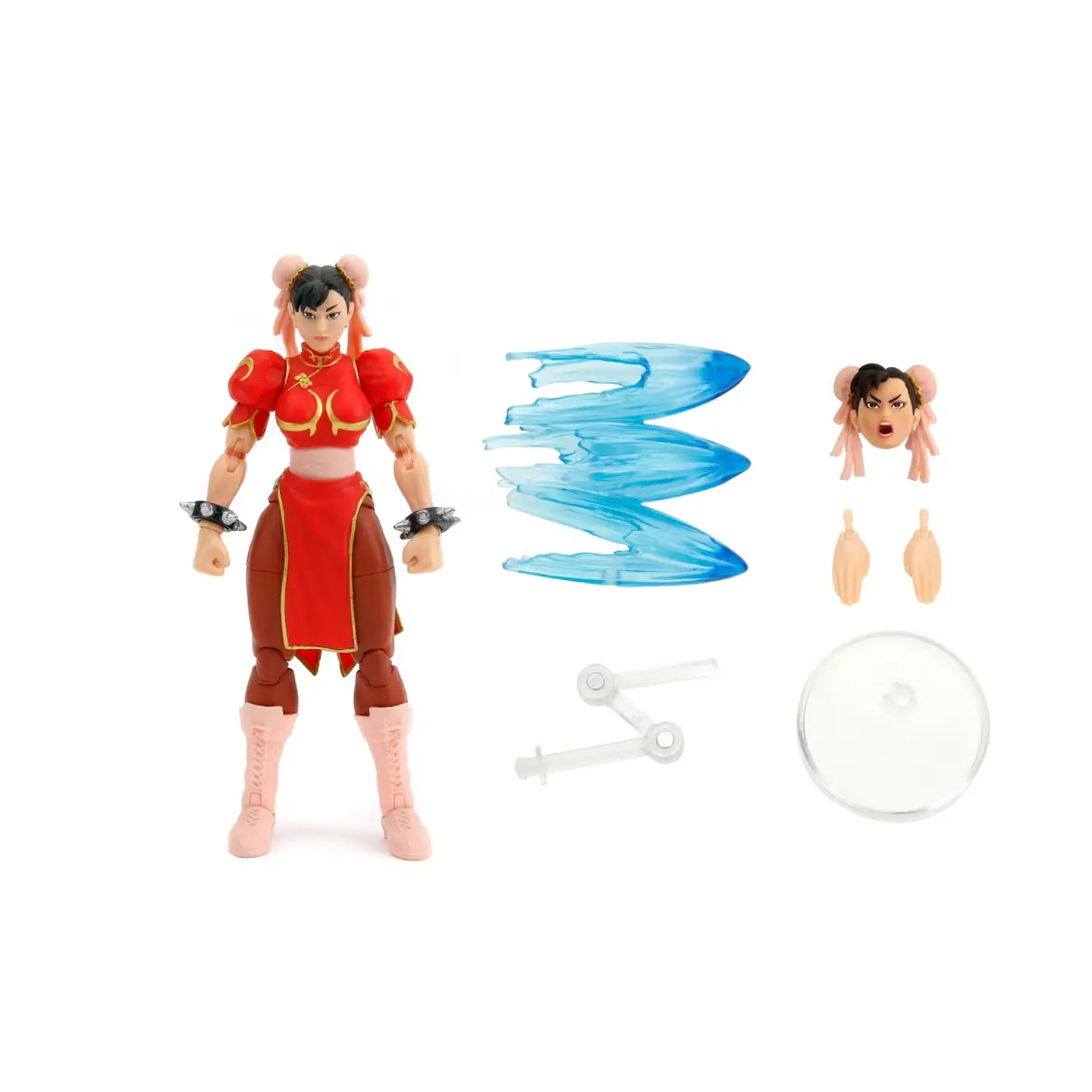 Ultra Street Fighter II Chun-Li Player 2 Red Target Exclusive Figura de Acción 15 cm 2
