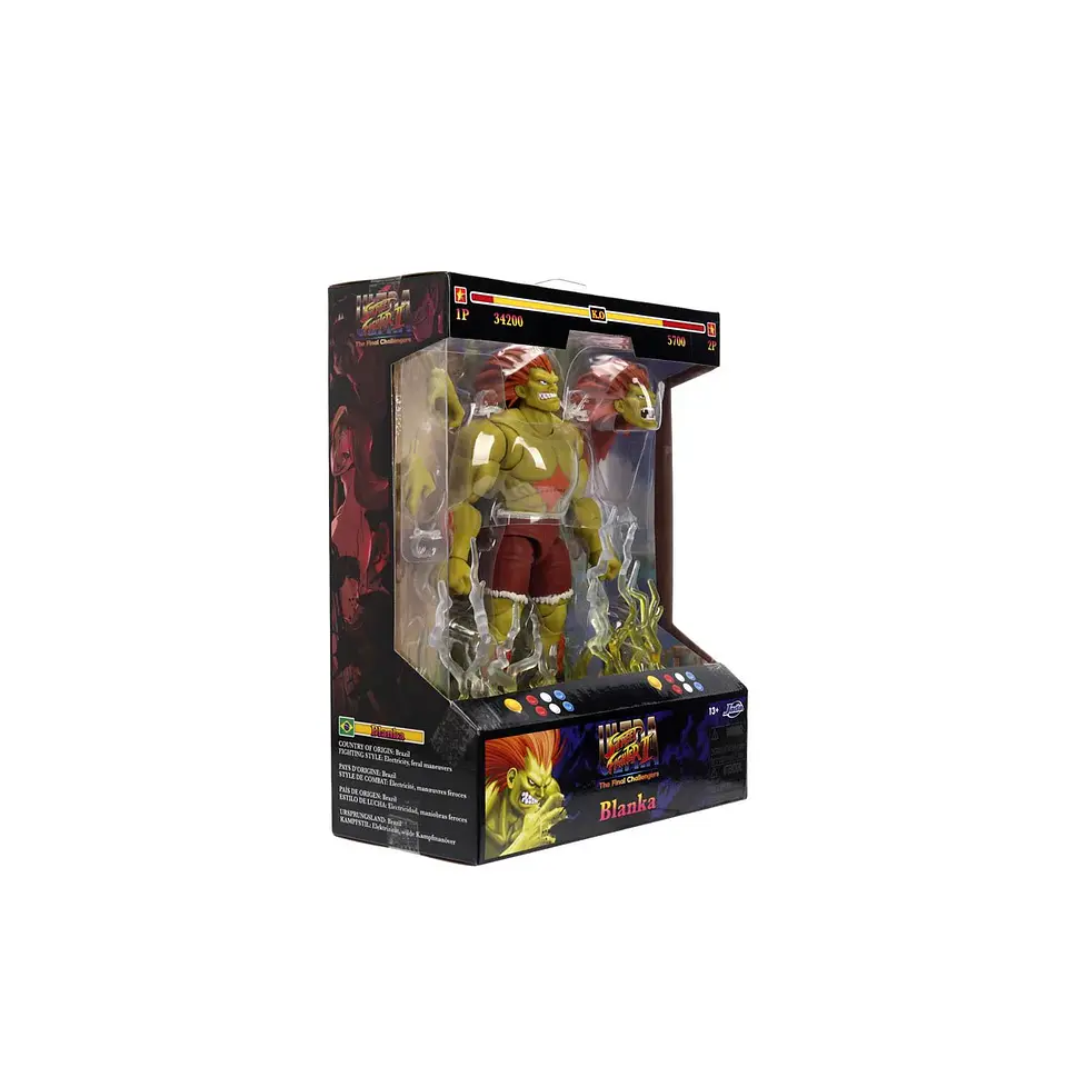 Ultra Street Fighter II Blanka Deluxe Figura de Acción 15 cm 2