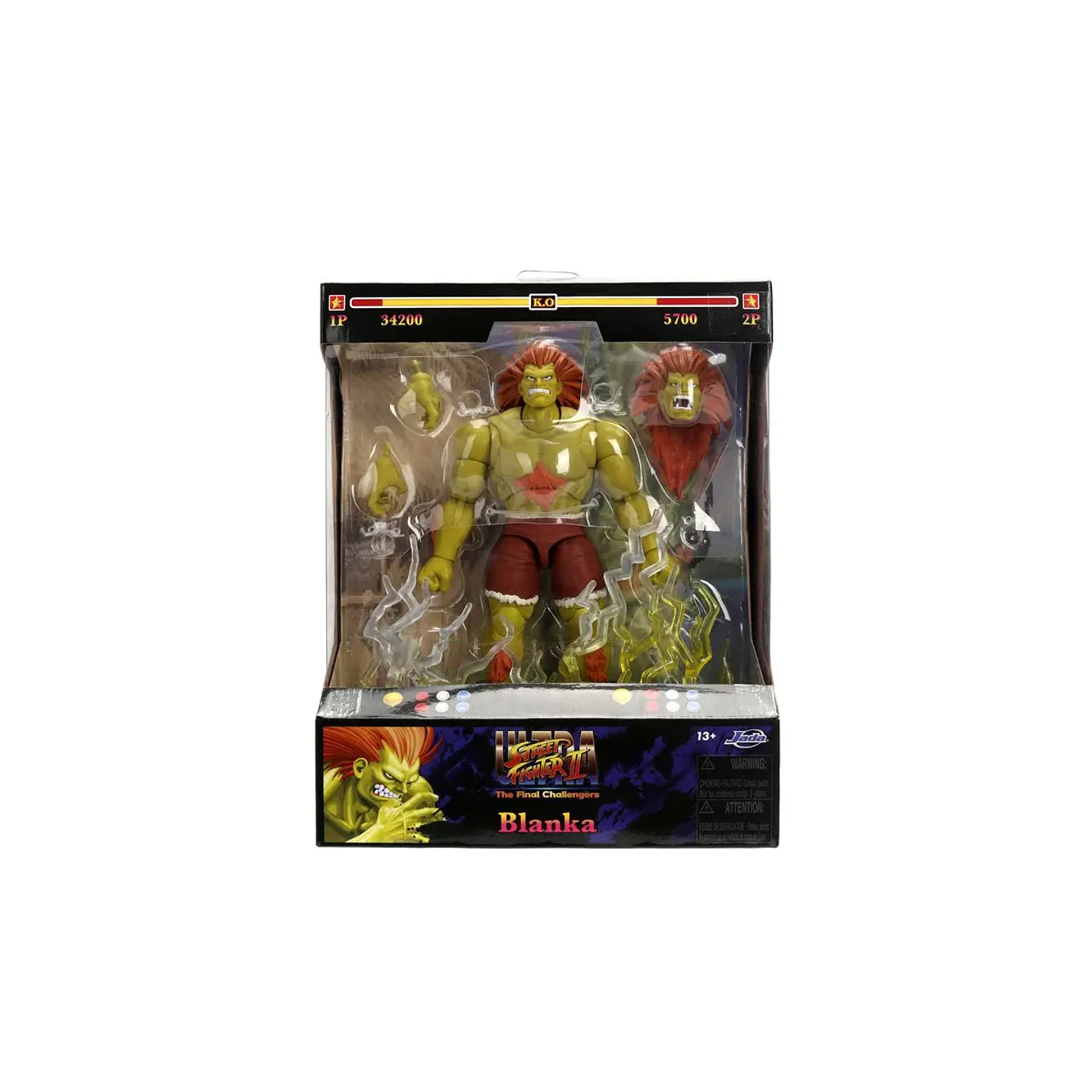 Ultra Street Fighter II Blanka Deluxe Figura de Acción 15 cm 1