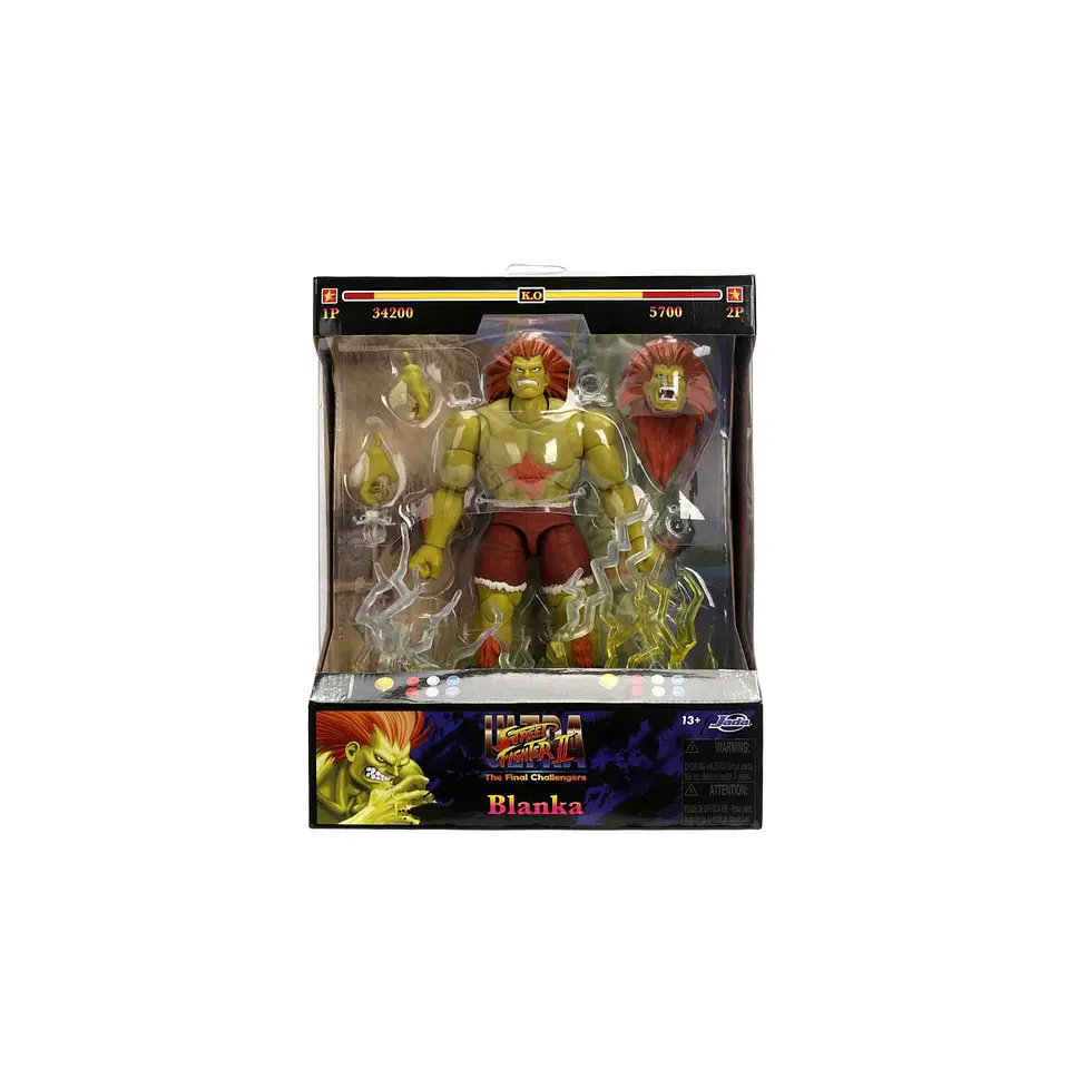 Ultra Street Fighter II Blanka Deluxe Figura de Acción 15 cm 1