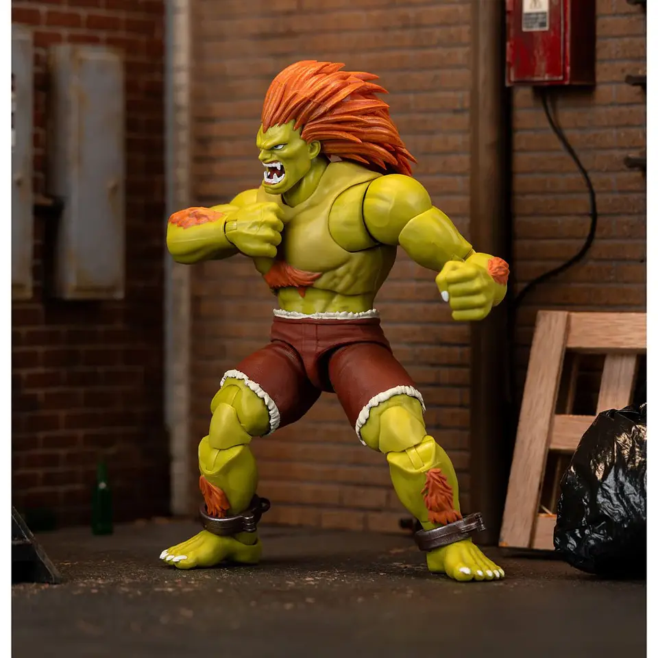 Ultra Street Fighter II Blanka Deluxe Figura de Acción 15 cm 7