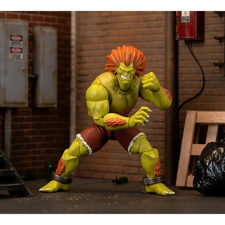 Ultra Street Fighter II Blanka Deluxe Figura de Acción 15 cm 8