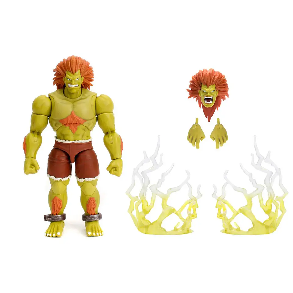 Ultra Street Fighter II Blanka Deluxe Figura de Acción 15 cm 6