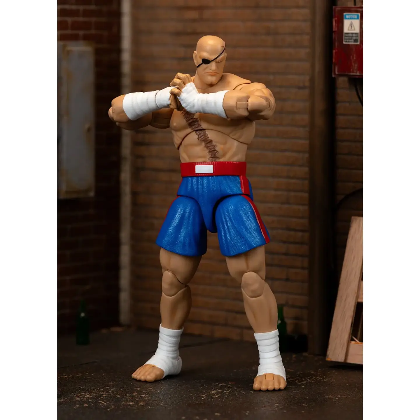 Ultra Street Fighter II Sagat Deluxe Figura de Acción 15 cm 8