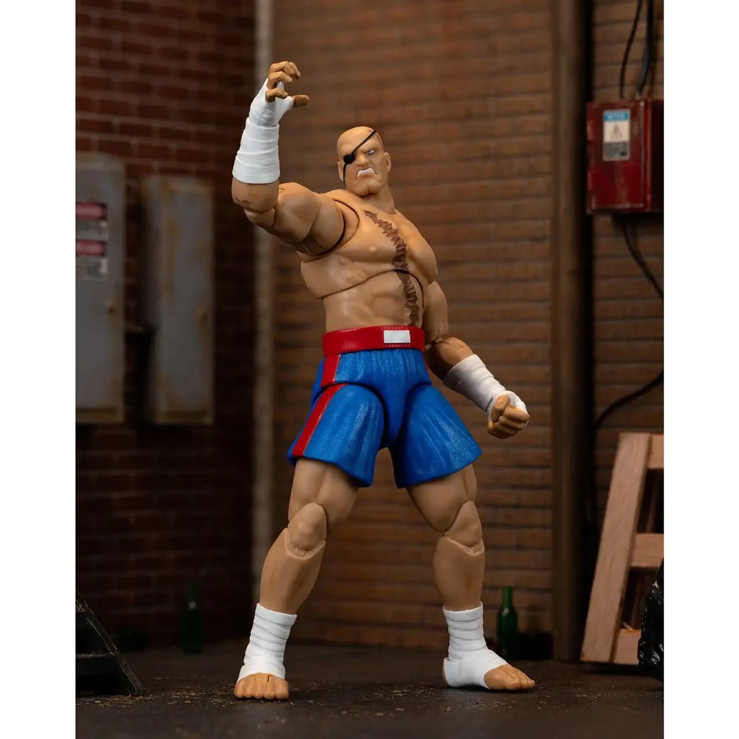 Ultra Street Fighter II Sagat Deluxe Figura de Acción 15 cm 9