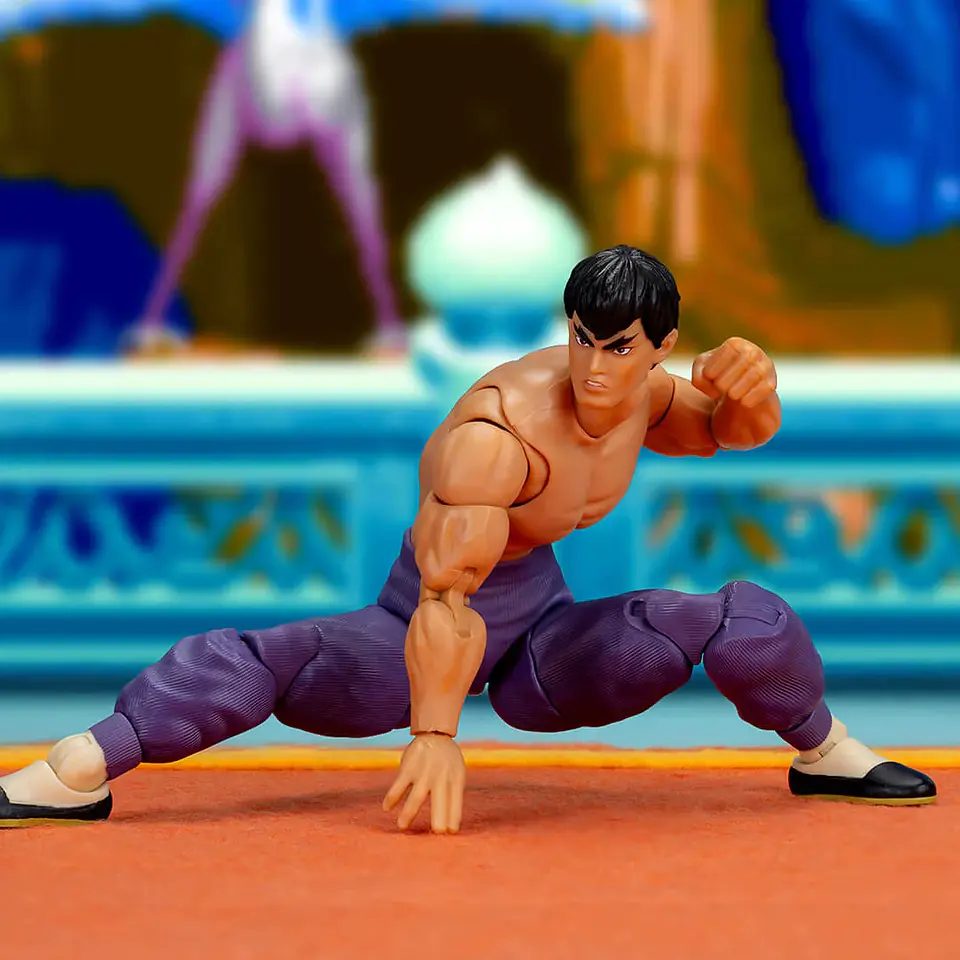 Ultra Street Fighter II Fei Long Player 2 Deluxe Figura de Acción 15 cm 5