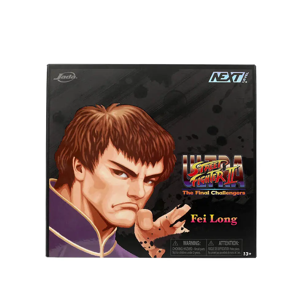 Ultra Street Fighter II Fei Long Player 2 Deluxe Figura de Acción 15 cm 2