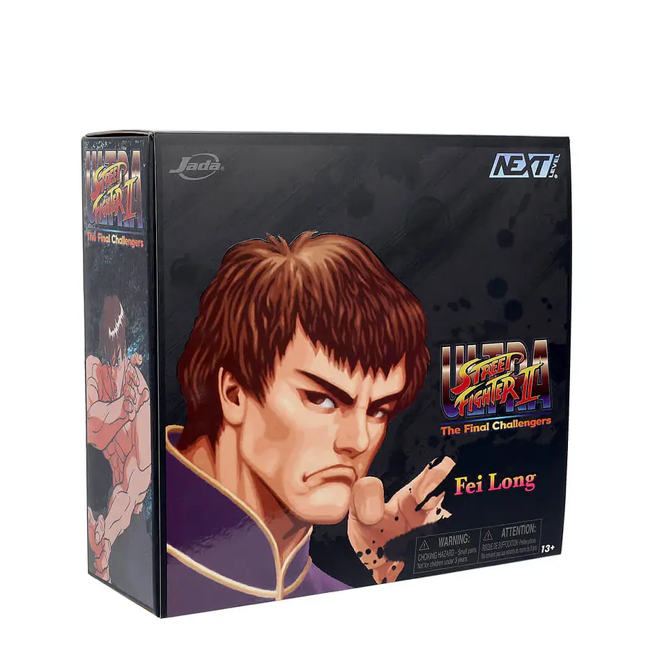 Ultra Street Fighter II Fei Long Player 2 Deluxe Figura de Acción 15 cm 7