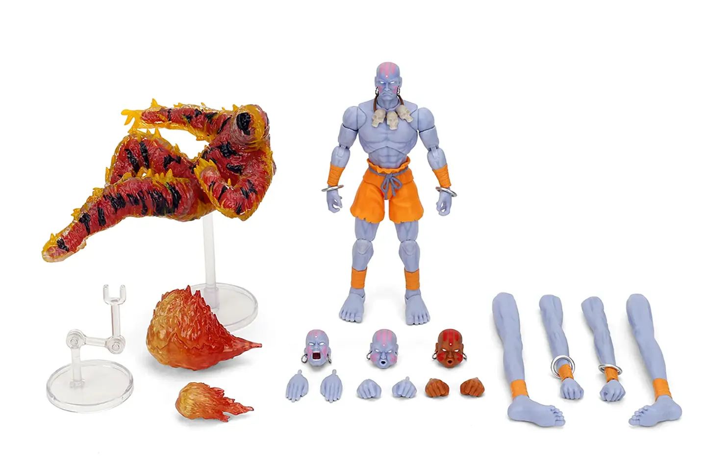 Ultra Street Fighter II Dhalsim Player 2 Deluxe Figura de Acción 15 cm 2
