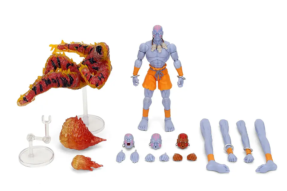 Ultra Street Fighter II Dhalsim Player 2 Deluxe Figura de Acción 15 cm 2