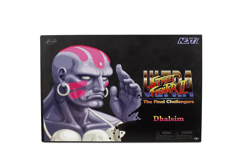 Ultra Street Fighter II Dhalsim Player 2 Deluxe Figura de Acción 15 cm 3